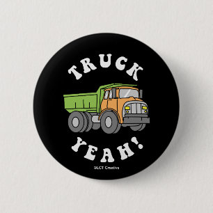 Truck Yeah 6 Cm Round Badge
