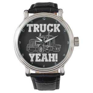 Truck Yeah! Black & White Watch