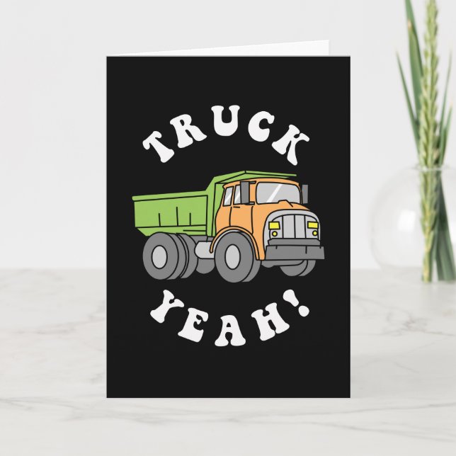 Truck Yeah Card (Front)