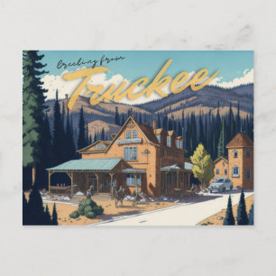 Truckee, CA Postcard