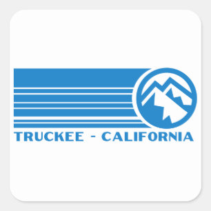 Truckee California Square Sticker