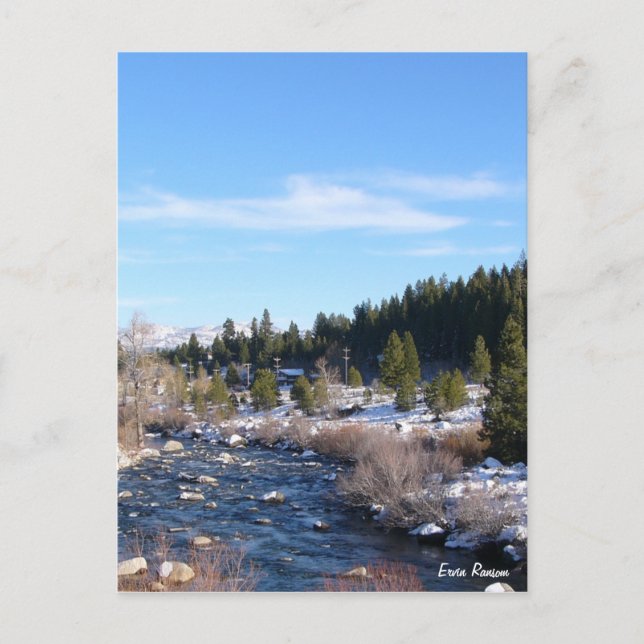 Truckee River Postcard (Front)
