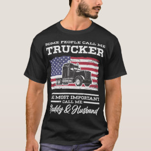 Trucker Accessories for Truck Driver & Motor Lover T-Shirt