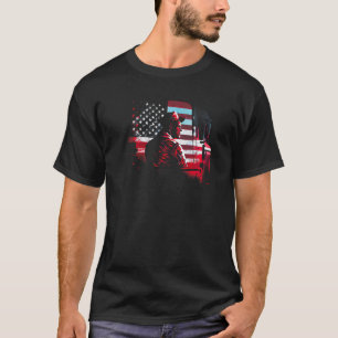 trucker American Big Rigs Diesel Truck Driver 53 T-Shirt