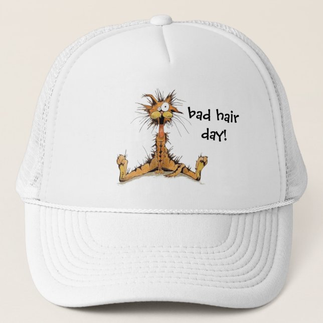 Trucker Cap - Bad Hair Day! (Front)
