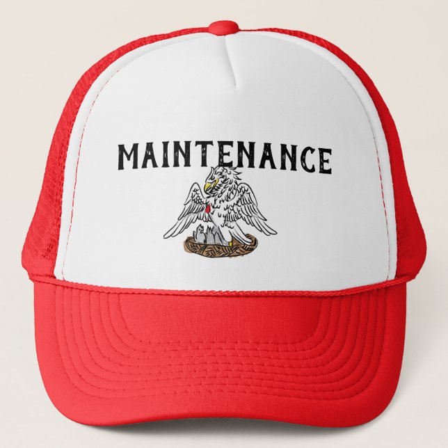 Trucker Cap of Maintenance (Front)