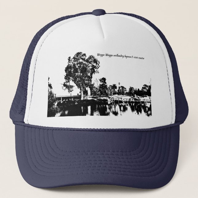 Trucker cap, trucker hat (Front)