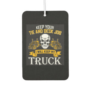 Trucker Car Air Freshener