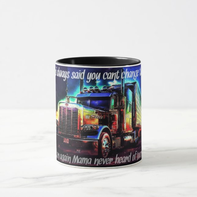 Trucker Coffee Mug (Center)