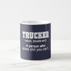 TRUCKER COFFEE MUG