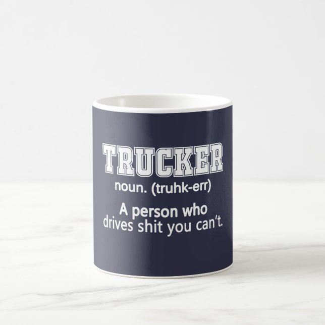 TRUCKER COFFEE MUG (Center)