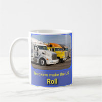Trucker coffee mug