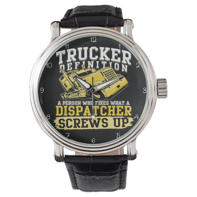Trucker Definition: Fixes Dispatcher's Errors Watch (Front)