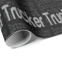 Trucker Extraordinaire Wrapping Paper