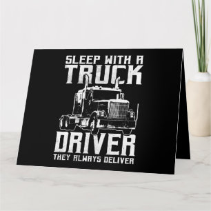 Trucker Gifts Tractor Trailer Truck 18 Wheeler Sle Card