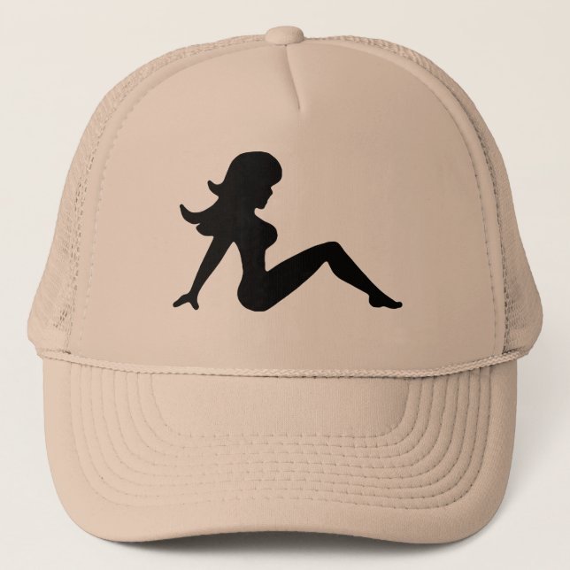 Trucker Girl Trucker Hat (Front)