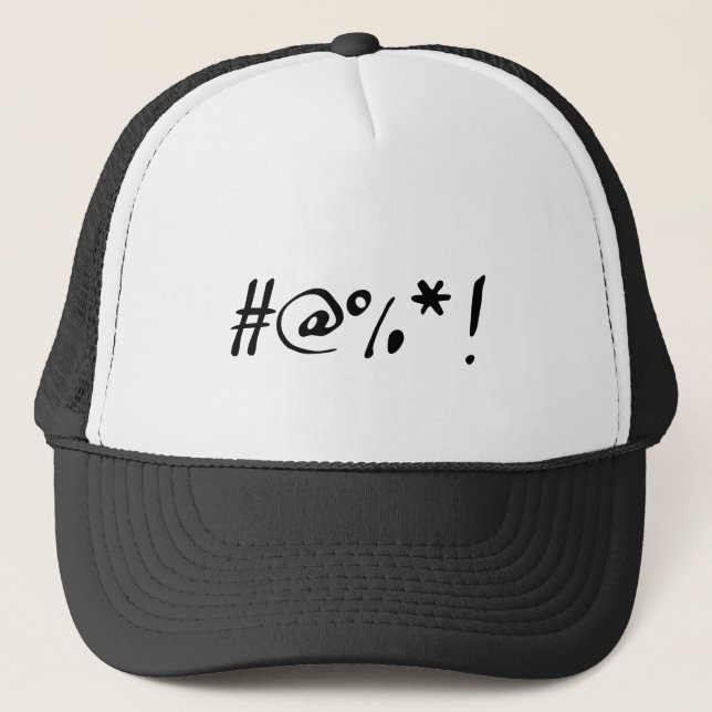 #@%*! TRUCKER HAT (Front)