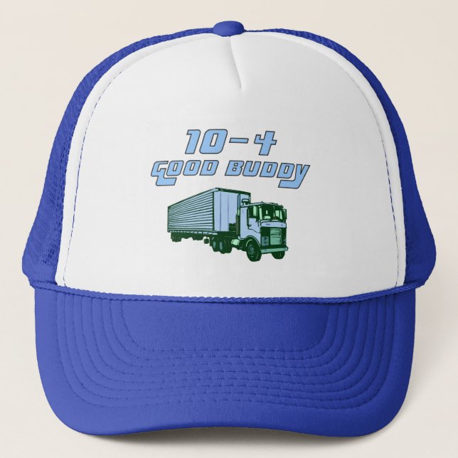 trucker hat 10-4 good buddy (Front)