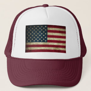 Trucker Hat/American Flag Trucker Hat