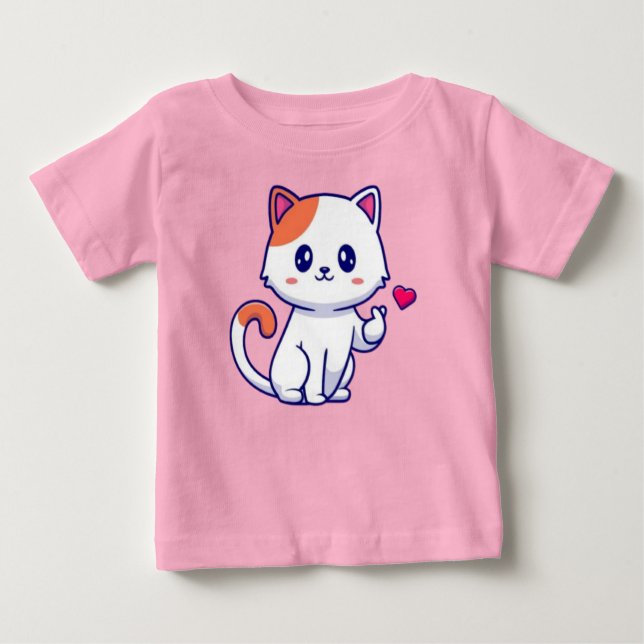 Trucker Hat Baby T-Shirt (Front)