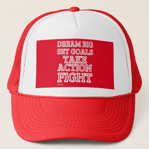 trucker hat "DREAM BIG..."
