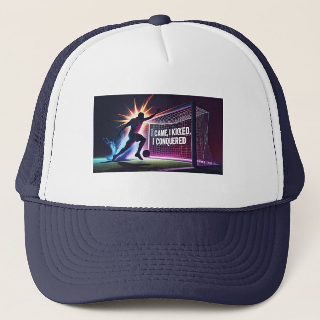 Trucker Hat- football funny Trucker Hat (Front)