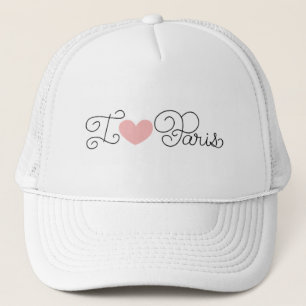 Trucker Hat/I Love Paris Hat