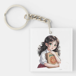 Trucker Hat Key Ring