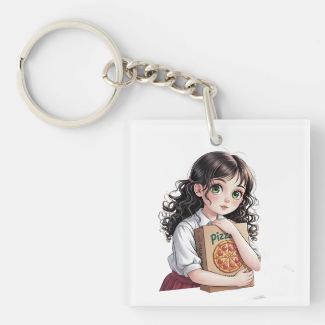 Trucker Hat Key Ring (Front)