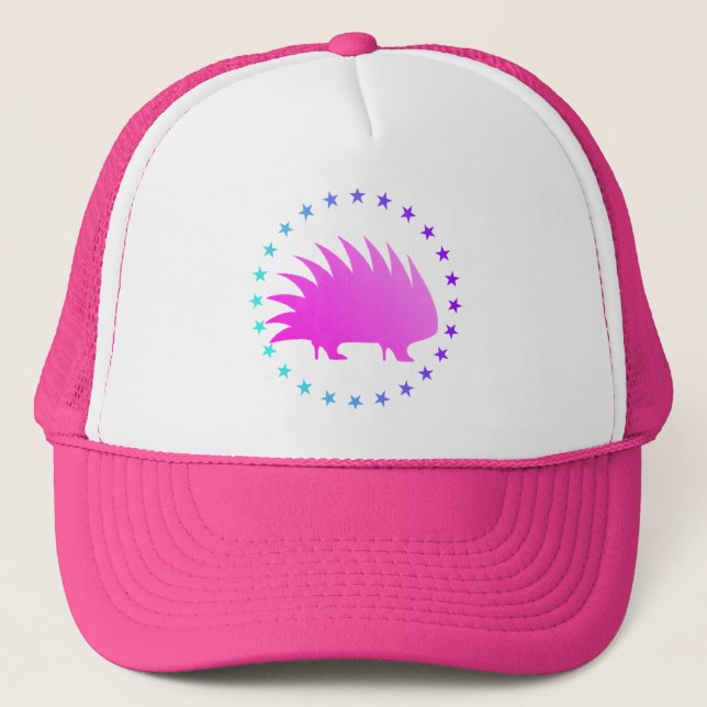 Trucker Hat Libertarian symbol (Front)