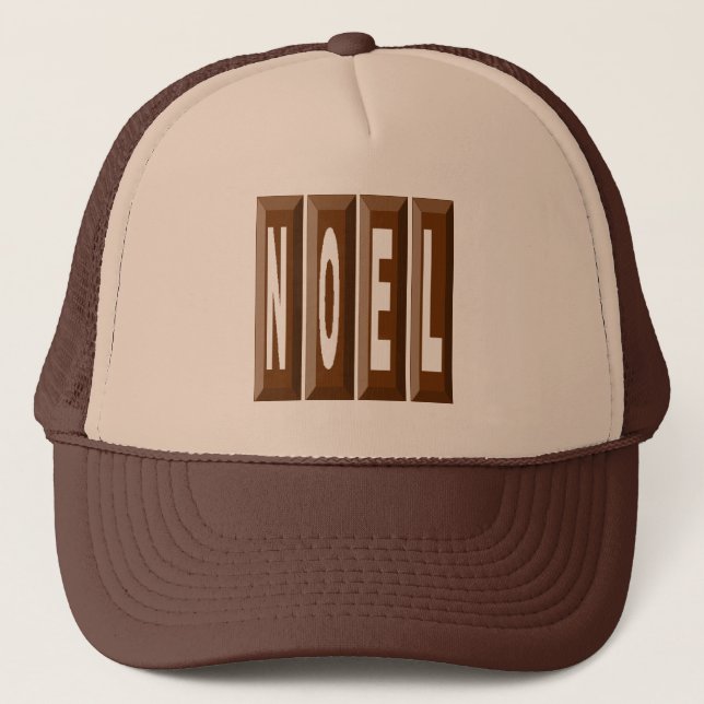 Trucker Hat tan/brown NOEL CHOCOLAT (Front)