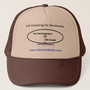 Trucker Hat - The Serviceman's Life Coach - Cap
