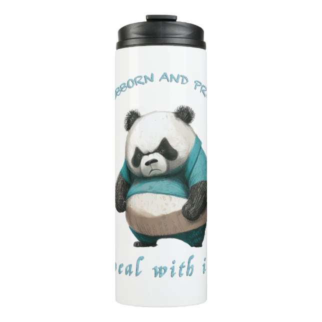 Trucker Hat Thermal Tumbler (Front)