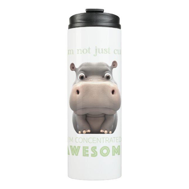 Trucker Hat Thermal Tumbler (Front)