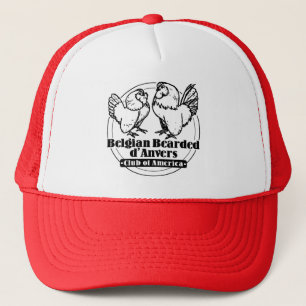 Trucker Hat with BlackWhite Logo