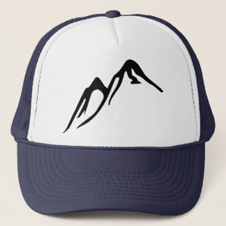 Trucker Hat with Mountains