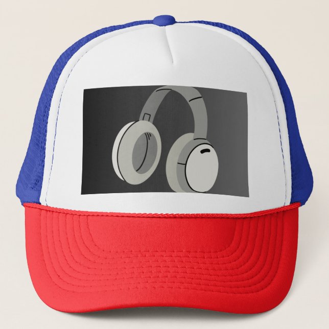 Trucker Hats Headphones (Front)