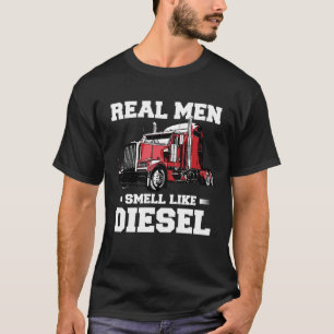 Trucker Men Husband Semi Trailer Truck Driver 6 T-Shirt