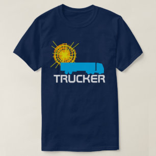 Trucker one-of-a-kind beautiful customisable T-Shirt