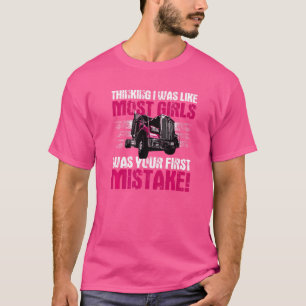 Trucker Over The Road Truck Driver Tractor Traile T-Shirt