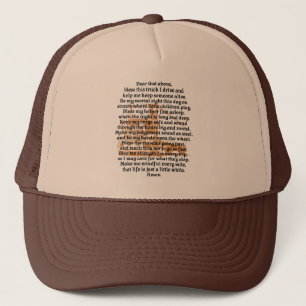 Trucker Prayer Hat