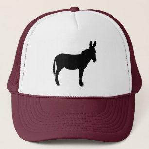 Trucker style cap with donkey logo in 11 colours!!