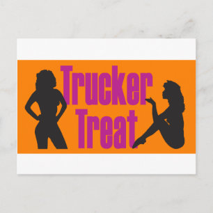 Trucker Treat Postcard