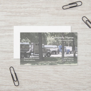 Trucker Trucking Business Card