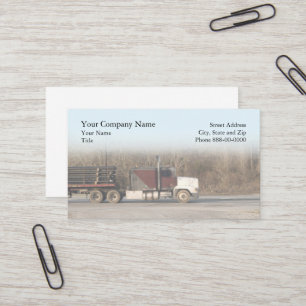 Trucker Trucking Business Card