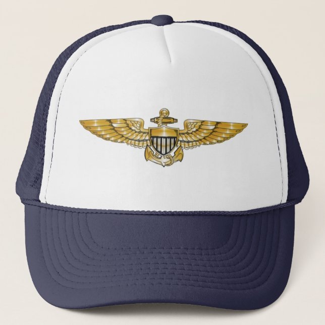 Trucker Wings Trucker Hat (Front)