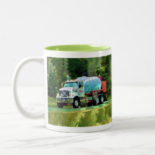 TRUCKERS BIG RIG TRUCK STOP COFFEE MUGS