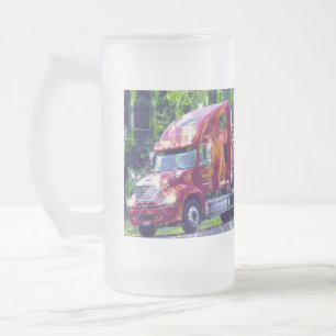 TRUCKERS BIG RIG TRUCK STOP DRINKING MUGS