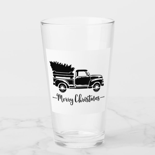 *TRUCKER'S CHRISTMAS* TUMBLER (Front)