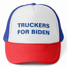 TRUCKERS FOR BIDEN - Trucker Hat
